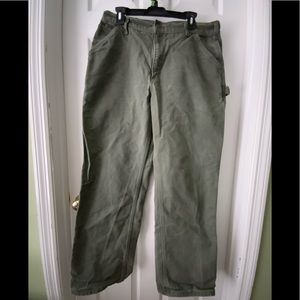 Men’s Carhartt 36”x32” dungareefit Work pant olive